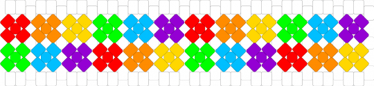 matching cuffs vers 4 (part 2) - white,orange,green,purple,colorful,rainbow