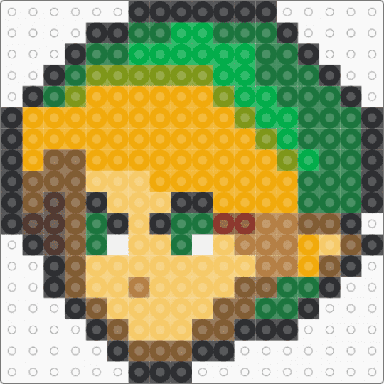 Melee Yink - green,orange,tan,yellow