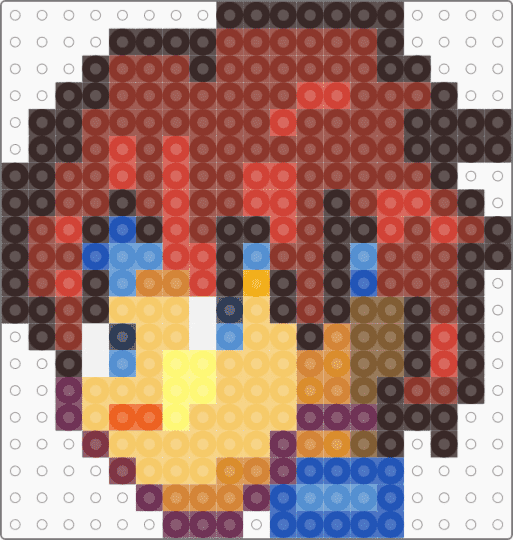Melee Roy - brown,red,yellow