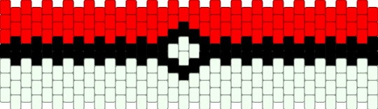 pokeball - red,white