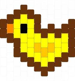 DUCK! X3 v2 - duck,charm,animal,bird,simple,cute