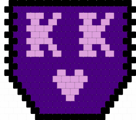 Mando armor (R shoulder) - purple