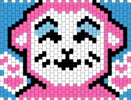 Lola Cuff - light blue,pink,my chemical romance,mcr