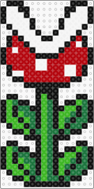 Planta Piraña - red,green,mario bros,piranha plant,super mario bros