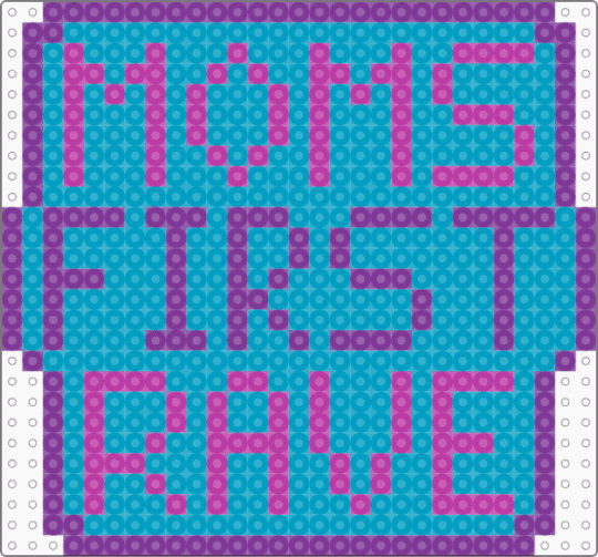 Moms first rave - pink,light blue