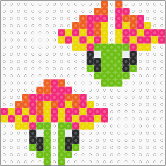 3D Lsdream Mushroom - 3d, green, lsdream, mushroom, pink, trippy
