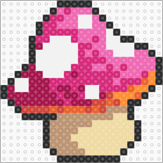 Mushroom - beige,pink,mushroom,nature,colorful,mushie