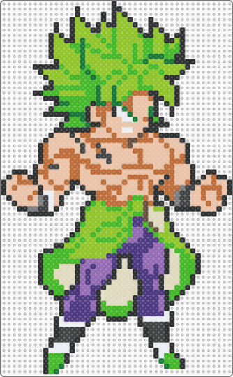 Broly - green,tan,beige