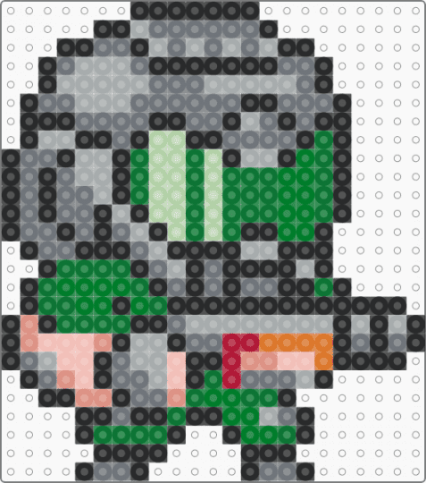 Armed Doomboy - gray,green