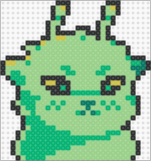 Alien Cat - teal