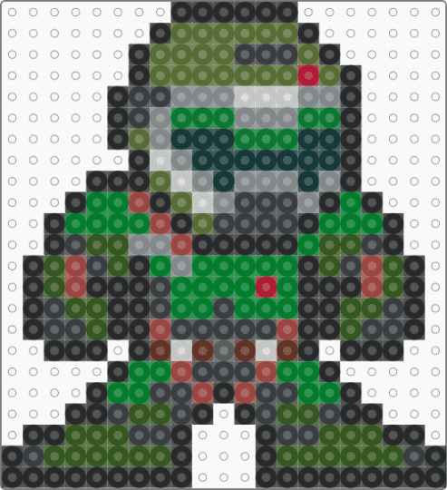 Mini Doomboy 2 - black,gold,green