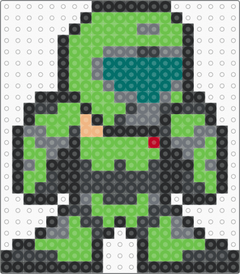 Mini Doomboy 3 - black,gray,green