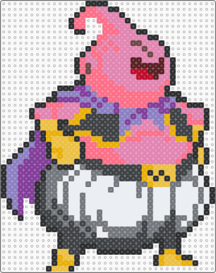 Majin Boo - pink,red,gray