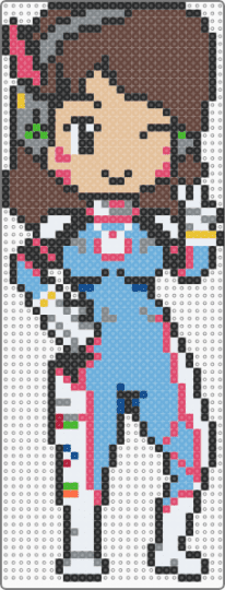 DVA - red,brown,beige,light blue