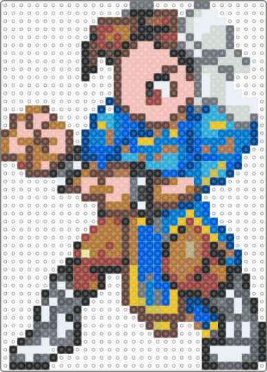 Chun-Li (2) - gray,beige,tan,colorful
