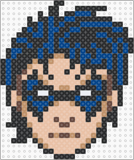 Nightwing - black,blue,beige