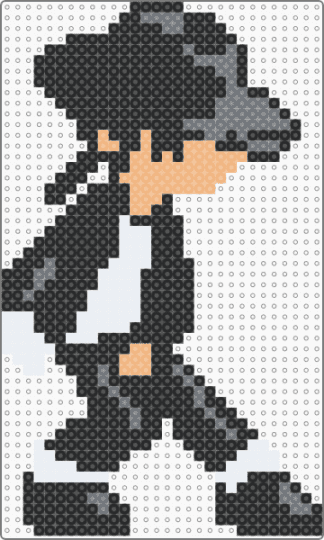 Michael Jackson - black,beige,gray