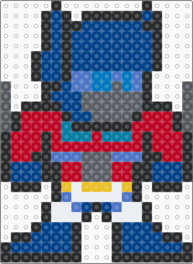 Optimus Prime - blue,red