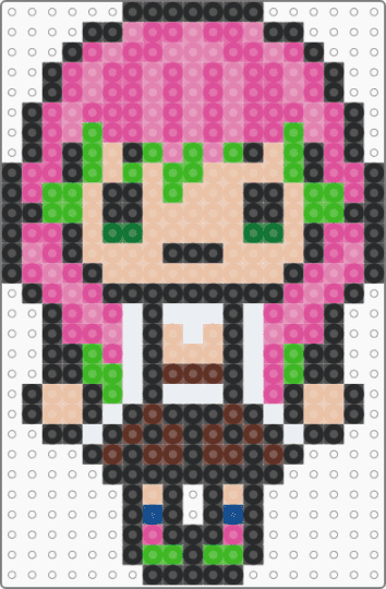 Mitsuri Kanroji - pink,beige
