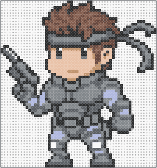 Solid Snake - metal gear solid,character,video game,gaming,gray