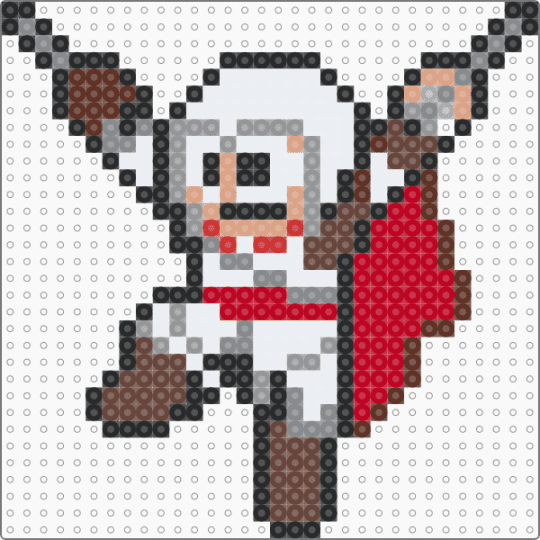 Mini Ezio Auditore - gray,red,brown