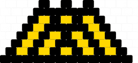 warlock symbol - black,yellow