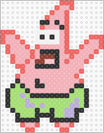 Patrick Star - red,beige,patrick star,patrick,starfish,spongebob