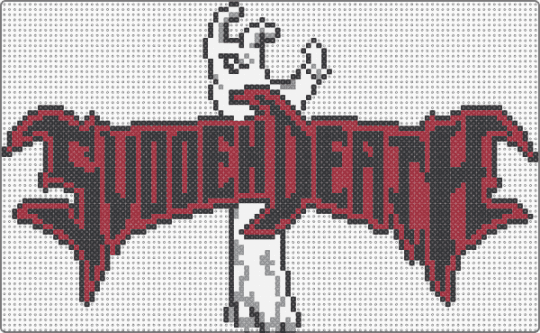 Sudden death - svdden death,logo,dj,music,zombie,halloween,spooky,black,red