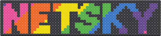 Netsky - black,yellow,blue,colorful