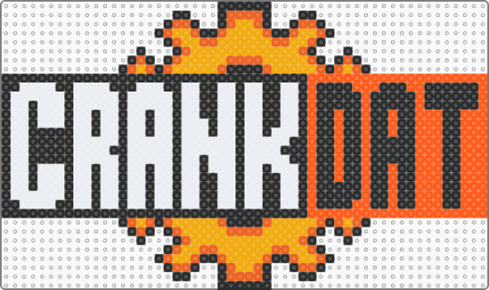 Crankdat - white,orange