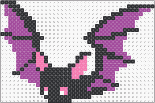 Flying Bat Remixed - pink