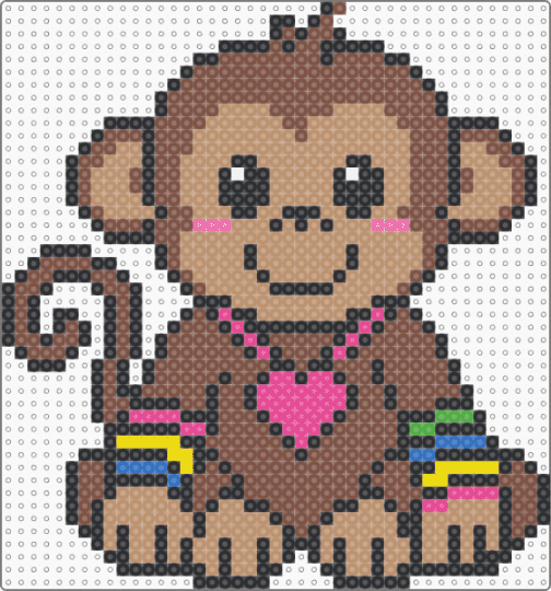 PLUR Monkey - beige,tan,cotdzooanimals