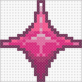 subspace crystal charm thing - pink