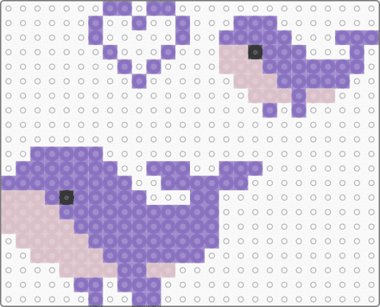 BTS Whale mini mini - blue