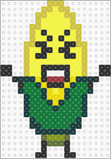Steve Cobs - yellow,green,ii,inanimate insanity,osc,object shows,steve cobs,ii steve cobs