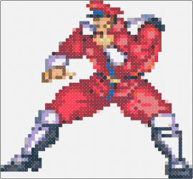 M. Bison (detailed) - m bison,street fighter,fighting game,villain,character,arcade,competitive,detail