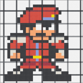 M. Bison - m bison,street fighter,arcade,video game,character,capcom,red