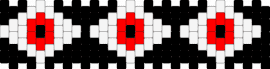 Red eyes - white,eyes,eye,cuff