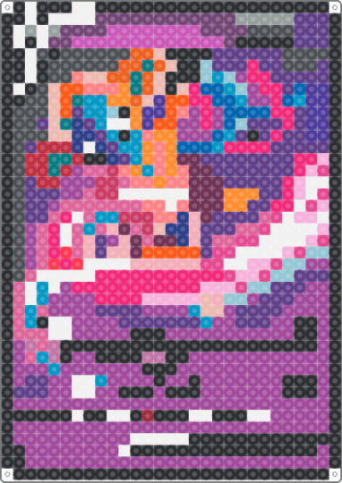Dyoxys v pokemon card - card, pink, pokemon, pokemon card, purple