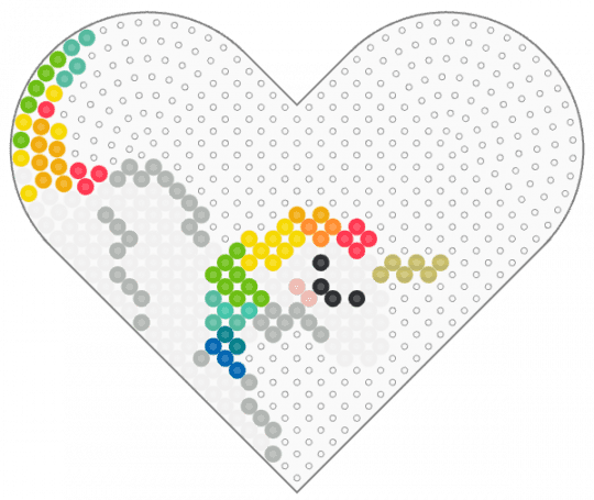 🦄 UNICORN 🦄 - beige, green, rainbow, unicorn, white, yellow