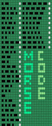 Morse code guide - green,morse code,template,decoder