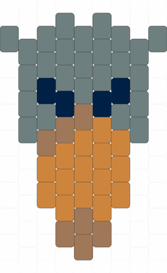 🐦 SHOEBILL 🐦 - gray, orange