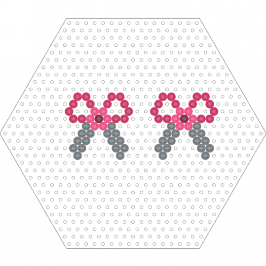 Scissor/bow  charms - pink,gray,scissor,bow,charm,earing