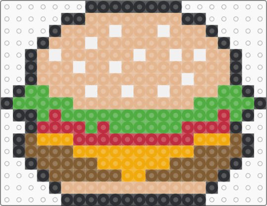 Burger - beige