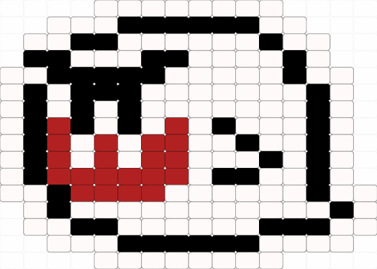 Boo Pony Bead Patterns - Gallery - Kandi Pad | Kandi Patterns, Fuse ...