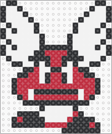 SMB3 Para-Goomba - red,white