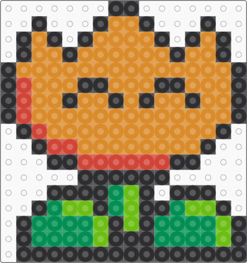 Fire Flower SMW - orange
