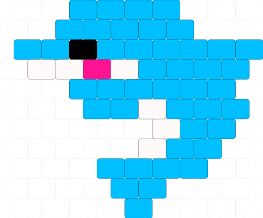 Dolphin - light blue