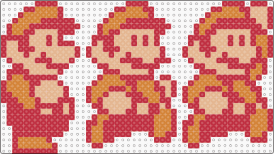 SMB3 Fire Mario (3) - red