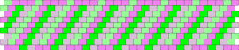 Purple and green - pink